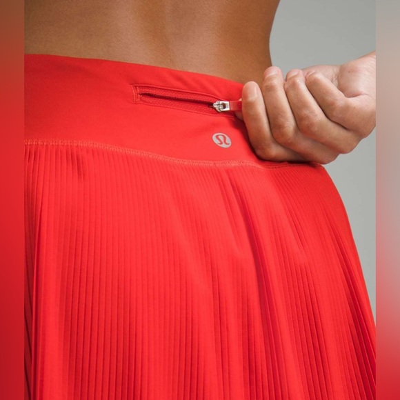 Lululemon Pleat to Street Mid-Rise Skirt in Hot Heat - Picture 11 of 11